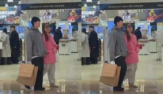 HyunA กับ Yong Junhyung ควงกันช็อปปิ้ง! 🛍️