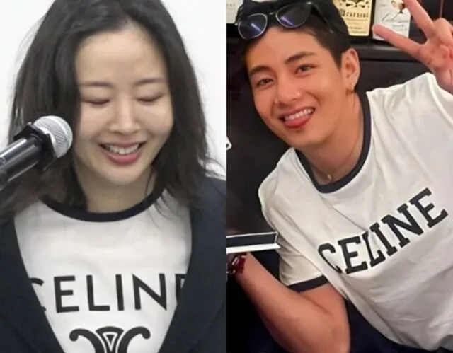 ลุค Min Hee Jin ในงานแถลงข่าว สร้างคำถามเกี่ยวกับ BTS V