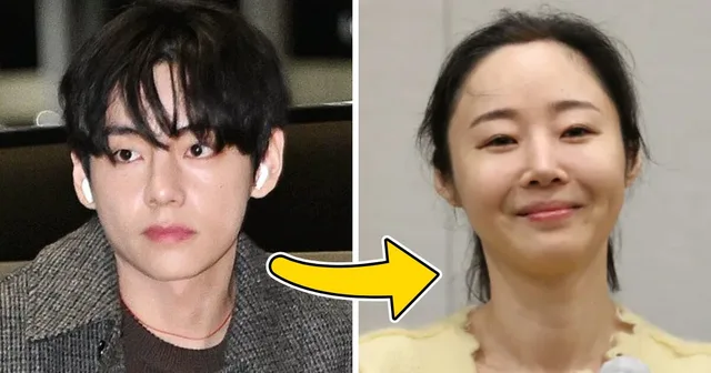V ของ BTS เชื่อมโยงกับงานแถลงข่าวสุดระเบิดของ Min Hee Jin!