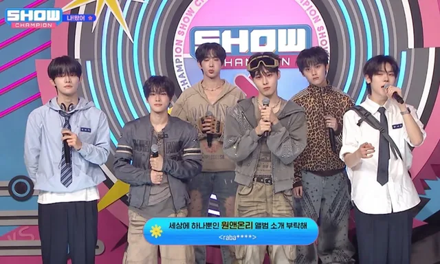 ONE PACT แสดงพลังบนเวทีใน ‘Show Champion’