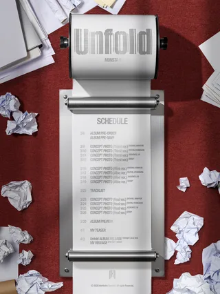 MONSTA X เปิดเผยกำหนดการคัมแบ็คอัลบั้มภาษาอังกฤษ "Unfold"