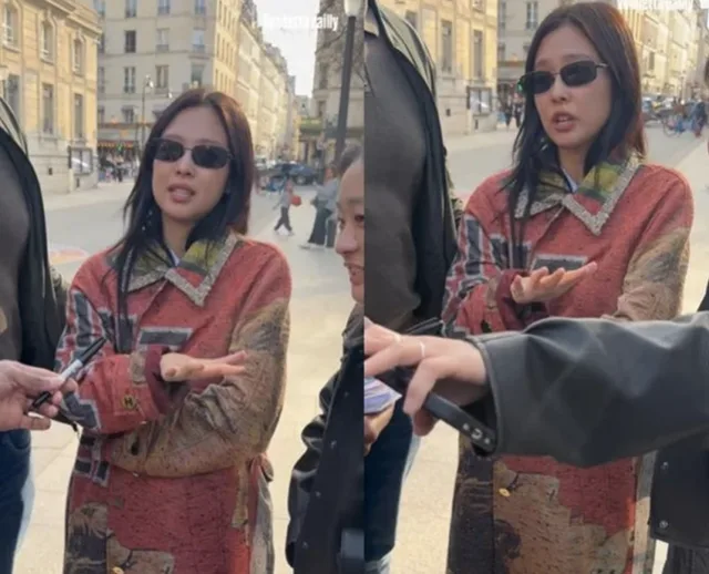 Jennie BLACKPINK ขอพื้นที่ส่วนตัวหลังถูกแฟนๆ ล้อมในปารีส