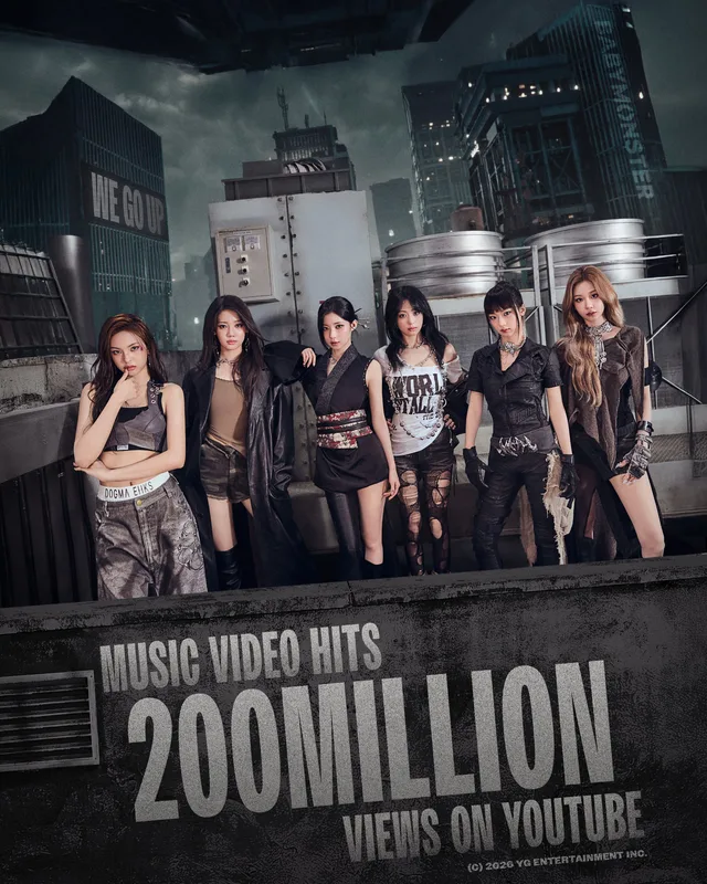 MV "WE GO UP" ของ BABYMONSTER ทะลุ 200 ล้านวิว