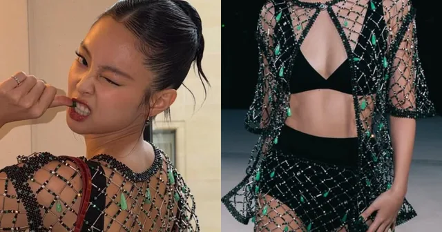 Jennie BLACKPINK สร้างกระแสด้วยสไตล์โปร่งใสใน Paris Fashion Week