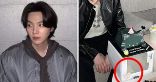 Suga ลบภาพหลังแฟนๆ พบข้อความ "โรแมนติก" ซ่อนอยู่