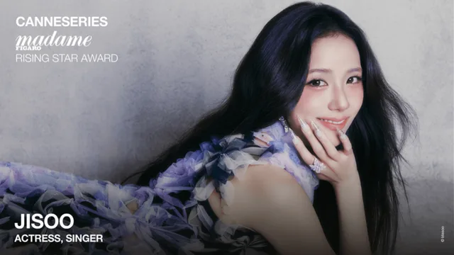 จีซูรับรางวัล Rising Star ที่ Canneseries