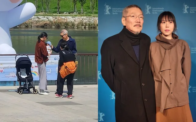 การปรากฏตัวล่าสุดของ Kim Min Hee และ Hong Sang Soo กับลูกน้อยได้รับความสนใจเพิ่มขึ้น