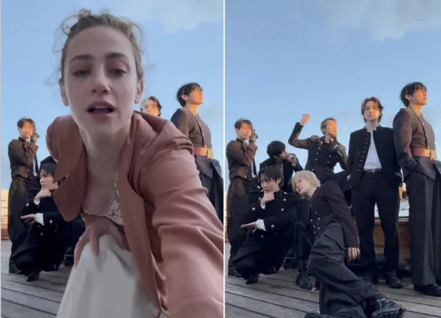 Lili Reinhart แชร์เบื้องหลังกับ BTS หลังปล่อยซิงเกิล "SWIM"