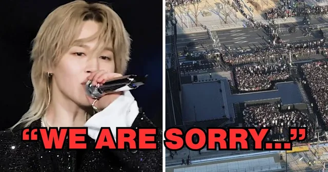 จิมิน BTS ขอโทษบนเวที หลังเกิดประเด็นดราม่าใหญ่ในการคอนเสิร์ต