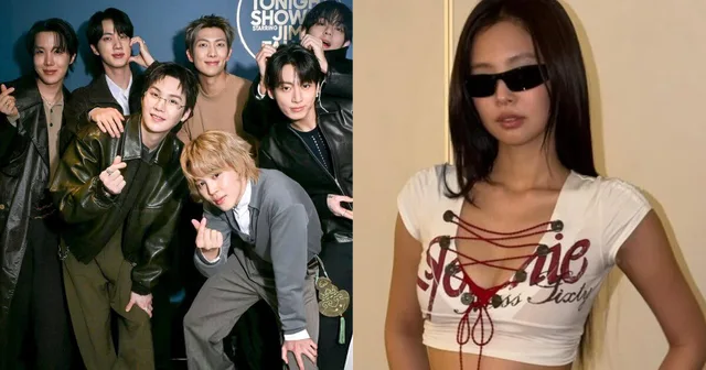 การเปรียบเทียบ BTS กับ Jennie BLACKPINK เริ่มเดือดในโลกออนไลน์