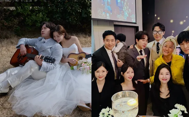 สมาชิก Shinhwa รวมตัวที่งานแต่งงานของ Lee Min Woo