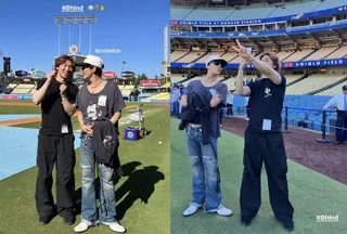 G-Dragon และ Daesung แชร์ภาพจากเกม LA Dodgers ระหว่างเยือนสหรัฐฯ สำหรับ Coachella