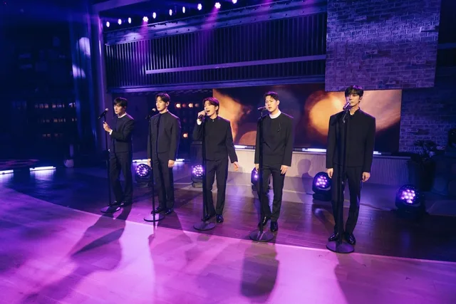 MONSTA X แสดงเพลง 'Heal' ใน 'The Kelly Clarkson Show'
