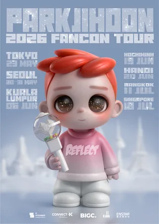 พัคจีฮุนประกาศเส้นทางทัวร์แฟนคอนเอเชีย 2026 "RE:FLECT"