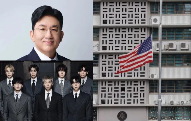 สถานทูตสหรัฐฯ ในเกาหลีขอความร่วมมือจากตำรวจเพื่อเดินทางของ Bang Si Hyuk ท่ามกลางการห้ามเดินทาง