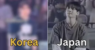 ไวรัลการตอบสนองที่แตกต่างของ Jungkook ต่อผู้ชมในเกาหลีและญี่ปุ่น