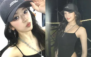 An Yu Jin วง IVE เผยลุคนอกเวทีที่ Kyocera Dome Osaka