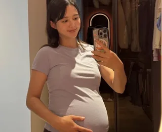 Nam Bo Ra เผยภาพท้องใกล้คลอด เตรียมตัวเป็นคุณแม่