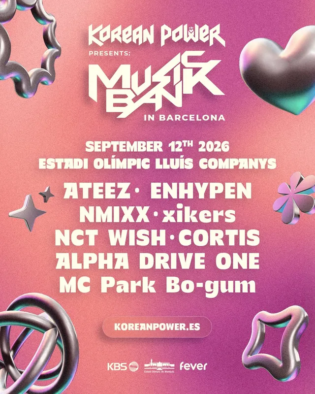 กรี๊ดสลบ! "Music Bank in Barcelona" เปิดตัว Park Bo Gum เป็น MC พร้อมไลน์อัพศิลปินสุดปัง เตรียมระเบิดความมันส์ที่สเปน!