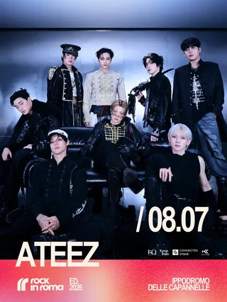 ATEEZ เตรียมขึ้นเวที Rock In Roma 2026 ร่วมกับศิลปินระดับโลก!