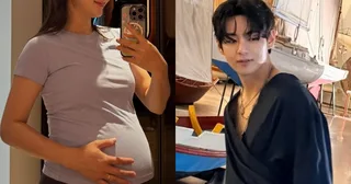 นักแสดงสาวสารภาพ V วง BTS มีส่วนสำคัญกับการตั้งครรภ์ของเธอ