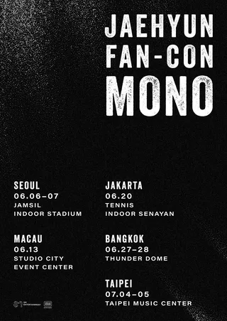Jaehyun NCT ประกาศตารางทัวร์ Fan-Con "Mono" แฟนๆ เตรียมกรี๊ด!