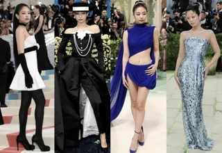 Jennie BLACKPINK เฉิดฉายในชุดสุดหรูที่ Met Gala ครั้งที่ 4