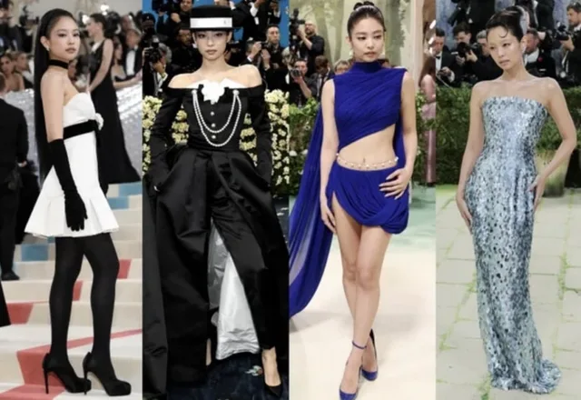 Jennie BLACKPINK เฉิดฉายในชุดสุดหรูที่ Met Gala ครั้งที่ 4