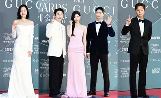 รวมภาพคนดังเฉิดฉายบนพรมแดงงาน '62nd Baeksang Arts Awards'