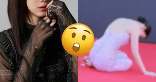 นักแสดงสาวจาก “Hospital Playlist” ล้มบนพรมแดง แต่ภาพยังสวยเป๊ะจนเป็นไวรัล
