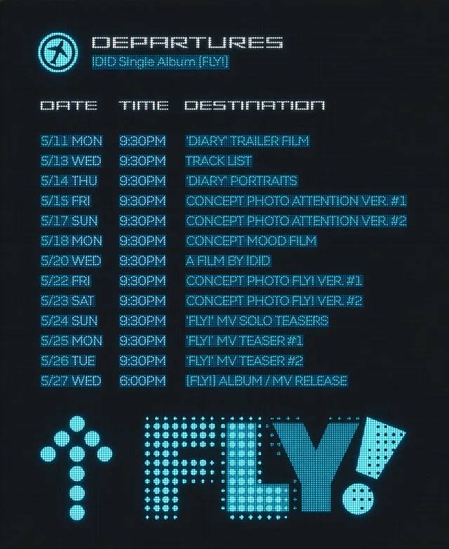 IDID เตรียมคัมแบ็กเดือนพฤษภาคมนี้ กับซิงเกิลอัลบั้ม ‘FLY!’