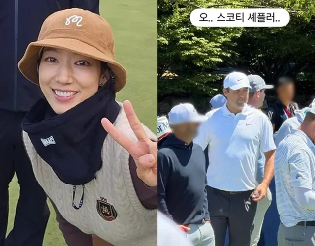 Park Shin Hye อวดโมเมนต์อบอุ่นกับคุณพ่อที่งาน 'PGA Championship' ท่ามกลางข่าวดีตั้งครรภ์ลูกคนที่สอง