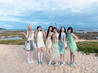 NMIXX ปล่อยภาพเบื้องหลัง MV ‘Heavy Serenade’ สุดฝันกลางทะเล