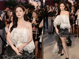 Jisoo จาก BLACKPINK สวยสง่ากลางงาน Dior Cruise Show ที่ลอสแอนเจลิส เคียงข้างดาราฮอลลีวูด