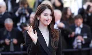 Han So Hee เฉิดฉายพรมแดงคานส์ในลุคสุดปัง เสื้อแจ็คเก็ตตัวเดียวเอาอยู่!