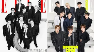 Wanna One รวมตัวอีกครั้งในลุคสุดปังบนปกดิจิทัลของนิตยสาร 'Elle'