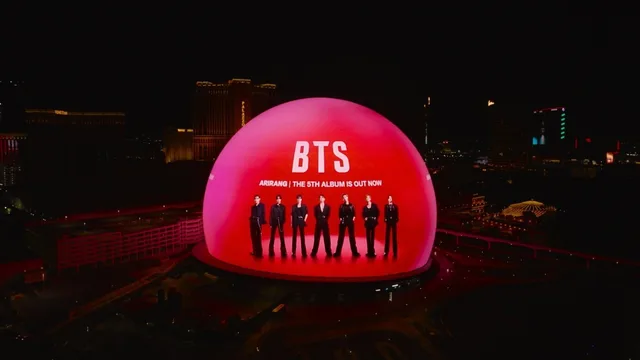 BTS เปลี่ยน Las Vegas เป็นสีแดงทั้งเมือง!