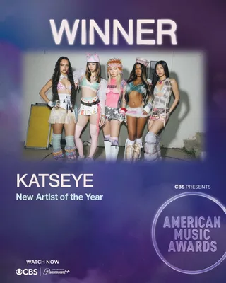 KATSEYE คว้า 'ศิลปินหน้าใหม่แห่งปี' บนเวที 2026 AMAs