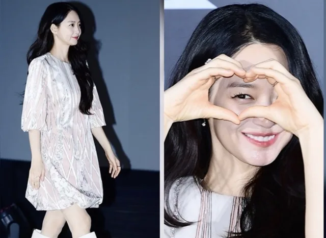 Shin Min Ah สวยสง่าสะกดทุกสายตาในงานแถลงข่าวภาพยนตร์ ‘Eyes’