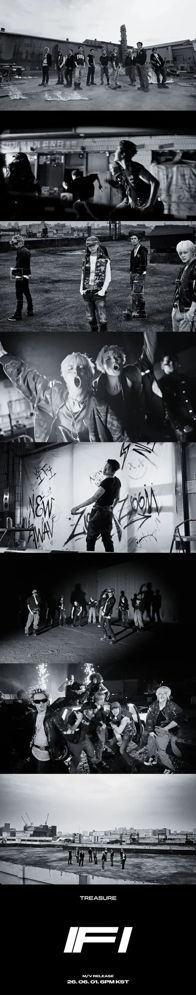 Treasure ปล่อยทีเซอร์ MV เพลงใหม่ “If I” กับ EP อัลบั้ม “New Wav”