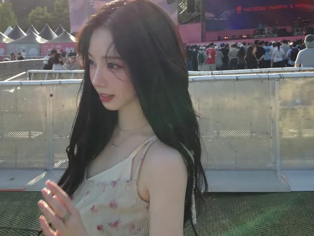 Karina วง aespa เที่ยว Seoul Jazz Festival