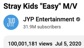 Stray Kids ปังไม่หยุด! MV เพลง “Easy” ทะลุ 100 ล้านวิวแล้วนะทุกคน