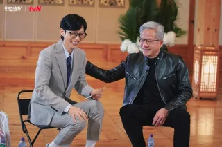 Jensen Huang ซีอีโอ NVIDIA บุกรายการ 'You Quiz on the Block' เจอ Yoo Jae Suk หลังเยือนเกาหลีแบบจัดเต็ม!