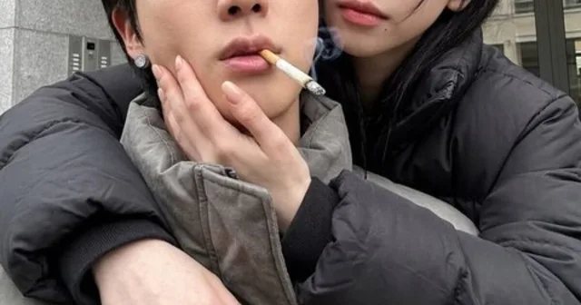 รูปตัดต่อ Jin วง BTS สูบบุหรี่กับ Karina วง aespa ทำเอาชาวเน็ตปวดหัว!
