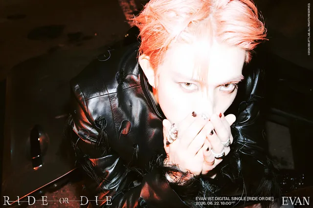 EVAN เตรียมปล่อยดิจิทัลซิงเกิลเดี่ยวครั้งแรก ‘RIDE OR DIE’ 22 มิถุนายนนี้ คุมทุกขั้นตอนการสร้างสรรค์เองหมด!