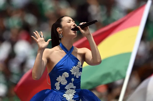 Ejae ศิลปินจาก 'Golden' โชว์พลังเสียงเปิดศึก World Cup ที่เม็กซิโกซิตี้