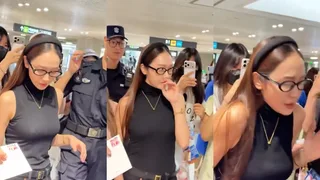 Jessica กลายเป็นไวรัลหลังมีท่าทางเหมือนจะอ้วกที่สนามบินเพราะกลิ่นไม่พึงประสงค์