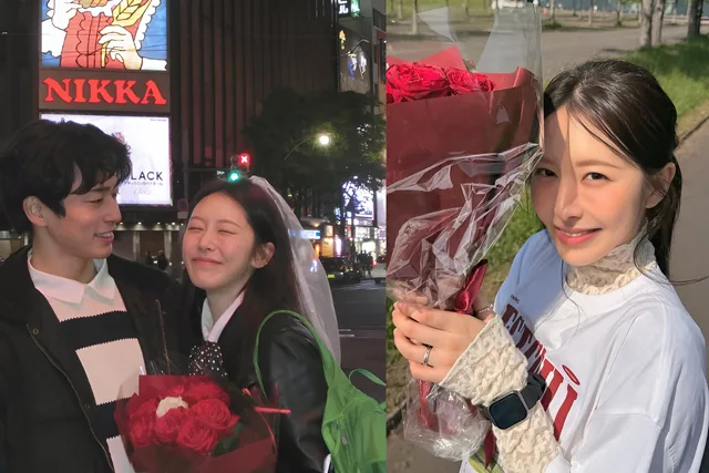 Euijin อดีต SONAMOO ถูกแฟนหนุ่มชาวญี่ปุ่นขอแต่งงานที่ฮอกไกโด