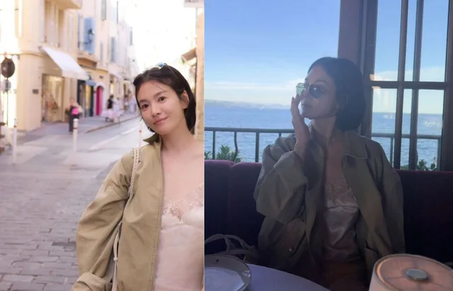 Song Hye Kyo สวยสะกดทุกสายตาในลุค 'ชุดนอนสตรีทแวร์' สุดปังที่ฝรั่งเศส