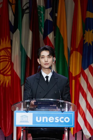 Joshua วง Seventeen เตรียมขึ้นกล่าวสุนทรพจน์ที่ UNESCO